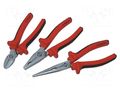 Kit: pliers; Kit: fpliers for gripping,side cutters; 3pcs. C.K CK-T3803