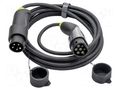 Charger: eMobility; 2x0.5mm2,5x2.5mm2; 400V; 11kW; IP55; 7m; 16A GREEN CELL GC-EVGC01