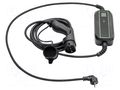 Charger: eMobility; 2x0.5mm2,5x2.5mm2; 230V; 3.6kW; IP66; 6.5m; 16A GREEN CELL GC-EV16