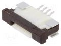 Connector: FFC/FPC; SMT; 50V; 0.4A; PIN: 4; Mat: thermoplastic; ZIF GCT FFC3B11-04-T