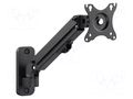 Holder; 7kg; 17÷27"; Arm len: 393mm; Standard: 75x75mm,100x100mm GEMBIRD MA-WA1-01