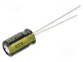 Capacitor: electrolytic; low ESR; THT; 68uF; 35VDC; Ø6.3x11.2mm PANASONIC EEUFC1V680