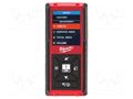 Distance meter; LCD; 0.15÷45m; IP54; Body dim: 105x48x24mm Milwaukee MW-LDM45