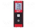 Distance meter; LCD; 0.15÷30m; Resol: 0,001m; IP54; Unit: m Milwaukee MW-LDM30