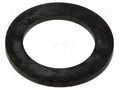 Gasket; NBR caoutchouc; Thk: 1.5mm; Øint: 19.8mm; PG13,5; black TE Connectivity 1SNG609048R0000
