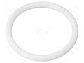 O-ring gasket; silicone; Thk: 4mm; Øint: 38mm; white; -60÷160°C ORING USZCZELNIENIA TECHNICZNE O-38X4-SI-WH