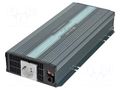 Converter: DC/AC; 1.7kW; Uout: 230VAC; 10÷16.5VDC; 400x184x70mm MEAN WELL NTS-1700-212EU