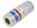 Quick connection coupling; 16bar; -20÷100°C; DN 7,6 CEJN 10-320-2155