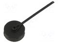 Protection cover; internal thread,threaded joint; IP68 BULGIN PX0480/BK