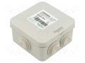 Enclosure: junction box; X: 98mm; Y: 98mm; Z: 51mm; wall mount; IP55 SCHNEIDER ELECTRIC ENN05004