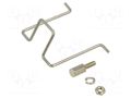 Spring lock set for connectors; IEC 60320 SCHURTER 4700.0009