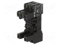 Socket; PIN: 11; 12A; 250VAC; for DIN rail mounting; PT SCHRACK PT78730