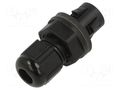 Cable gland; IP68; polyamide; black; push-in; Ømount.hole: 12.3mm LAPP LP-53112929