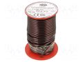 Coil wire; single coated enamelled; 2.8mm; 0.5kg; -65÷200°C INDEL DNE2.80-0.50