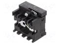 Mounting unit; 22mm; front fixing; for 4-contact elements SIEMENS 3SU1500-0BA10-0AA0