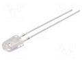 LED; orange; 5.2x3.8mm; 4200÷5800mcd; Front: convex; 2.1÷2.6VDC OPTOSUPPLY OSO5PA5JA1B
