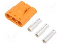 Connector: DC supply; plug; female; LC; 30A; 1kV; PIN: 3; straight AMASS LCC40-F