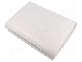 Enclosure: desktop; SOBREMESA; X: 268mm; Y: 200mm; Z: 76mm; ABS SUPERTRONIC PP105L
