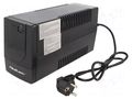 Power supply: UPS; 360W; 650VA; 220V; French x2; 275x92x140mm QOLTEC QOLTEC-53772