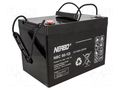 Re-battery: acid-lead; 12V; 60Ah; AGM; maintenance-free; 20kg NERBO ACCU-NBC60-12I