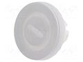 Actuator lens; 22mm; 84; transparent; plastic EAO 84-7111.702