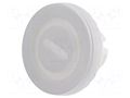 Actuator lens; 22mm; 84; transparent; plastic EAO 84-7111.702