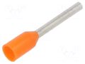 Tip: bootlace ferrule; insulated; copper; 0.5mm2; 10mm; tinned BM GROUP BM005011