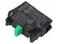 Contact block; 22mm; 45; -25÷70°C; front fixing; screw terminals EAO 45-311.1X10