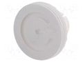 Actuator lens; 22mm; 61; transparent; plastic; Face dim: Ø19.7mm EAO 61-9643.703