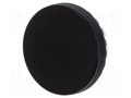 Actuator lens; 22mm; 84; black; plastic EAO 84-7121.000