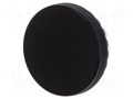 Actuator lens; 22mm; 84; black; plastic EAO 84-7121.000