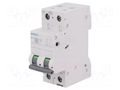 Circuit breaker; 400VAC; Inom: 10A; Poles: 1+N; Charact: C; 6kA; IP20 SIEMENS 5SL6510-7