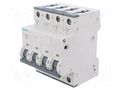 Circuit breaker; 230/400VAC; Inom: 10A; Poles: 3+N; Charact: C; 10kA SIEMENS 5SY4610-7