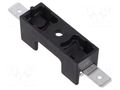 Fuse holder; 6.3x32mm; on panel; 30A; 300VAC; Poles: 1; 300VDC EATON/BUSSMANN BK-S-8201-1-R