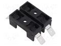 Fuse holder; 6.3x32mm; on panel; 20A; 300VAC; 300VDC EATON/BUSSMANN BK-S-8202-2-R