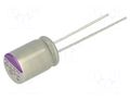 Capacitor: polymer; 100uF; 20VDC; THT; ±20%; Ø8x12mm; OS-CON SEP PANASONIC 20SEP100M
