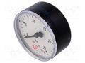 Manometer; 0÷25bar; 63mm; non-aggressive liquids,inert gases PNEUMAT 219-K