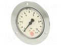 Manometer; 0÷10bar; 63mm; non-aggressive liquids,inert gases PNEUMAT 306/63