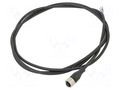 Cable: for sensors/automation; M12; PIN: 5; straight; 2m; plug; 4A TELEMECANIQUE SENSORS XZCP1164L2