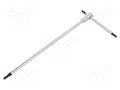 Wrench; hex key; HEX 2.5mm; Overall len: 150mm; Kind of handle: T BETA BE951/2.5