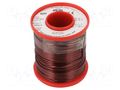 Coil wire; single coated enamelled; 1.5mm; 1kg; -65÷200°C INDEL DNE1.50-1.00