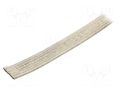 Braids; tape; Thk: 1.14mm; W: 25.4mm; 88A; 7AWG; 30.5m; copper strand ALPHA WIRE 1235-SV005