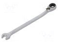 Wrench; box,with ratchet; 7mm; Overall len: 138mm; steel; tag IRIMO SA.18-07-1