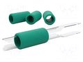 Holder; for  soldering iron; 4pcs; ESD; Ø: 17mm; L: 35mm; green JBC TOOLS JBC-0024473