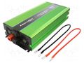 Power supply: UPS; 1kW; 230V; 180x400x70mm; No.of out.sockets: 1 QOLTEC QOLTEC-51942