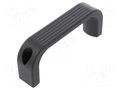 Holder; polyamide; black; H: 50mm; L: 133mm; W: 26mm; handle FATH FA-092308