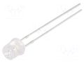 LED; orange; 5mm; 68÷100mcd; 140°; Front: flat; 1.8÷2.2VDC; -30÷85°C OPTOSUPPLY OSO5PA57E1A-1MA