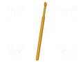 Test needle; Operational spring compression: 4.3mm; 5A; Ø: 1.3mm INGUN GKS-100-0140