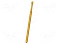 Test needle; Operational spring compression: 4.3mm; 5A; Ø: 1.3mm INGUN GKS-100-1720