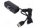 Webcam; black; USB A; Features: Full HD 1080p,PnP; 1.5m; clip; 120° SAVIO CAK-01